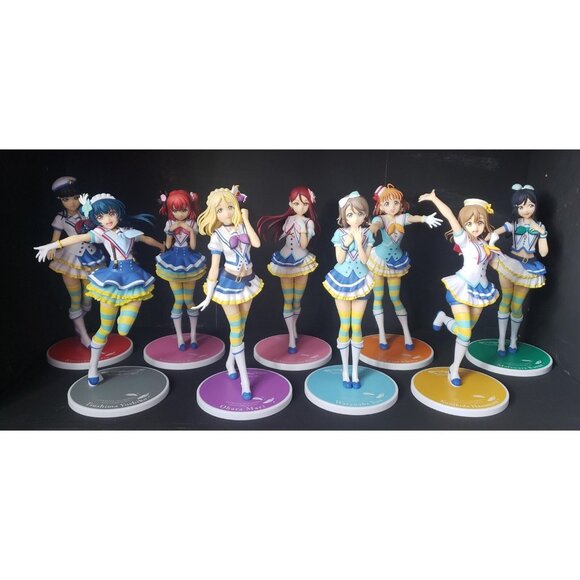 Love Live Sunshine Aozora Jumping Heart Figure FULL Collection! With Boxes. - Picture 2 of 2